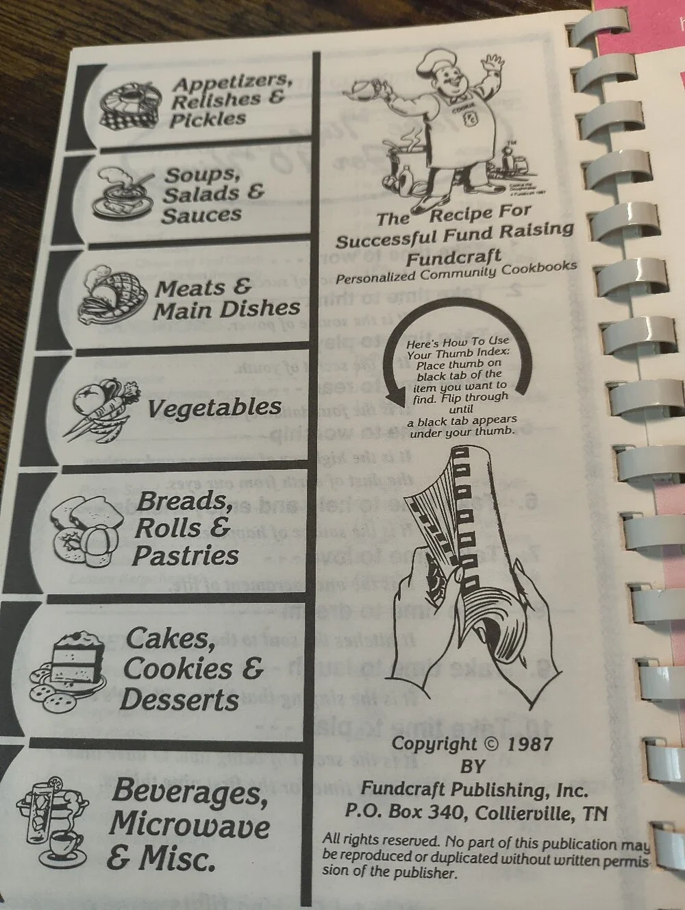 Vintage Country Favorites from Pine Grove Park Cookbook Recipes